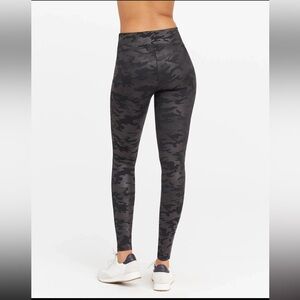 SPANX | faux leather camo leggings